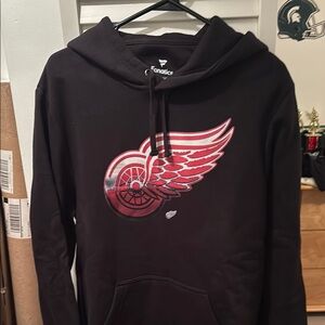 Fanatics Black and Red Sweater with Bold Design